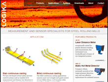 Tablet Screenshot of logikatech.com